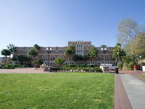 The campus of the University of Southern California